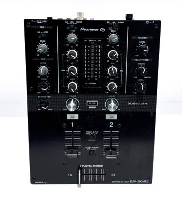 Pioneer DJ DJM-250MK2 2-Channel Mixer, Rekordbox Dvs-ready | Long